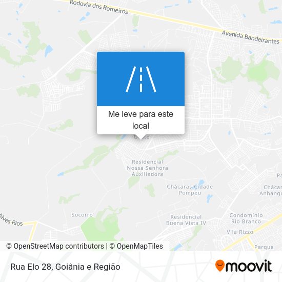 Rua Elo 28 mapa