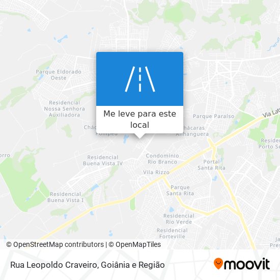 Rua Leopoldo Craveiro mapa