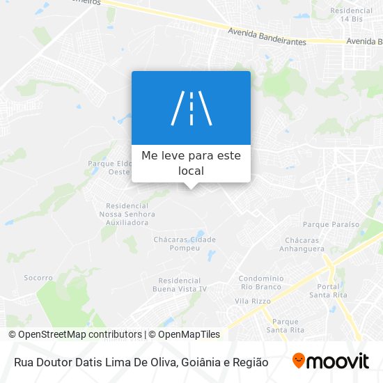 Rua Doutor Datis Lima De Oliva mapa