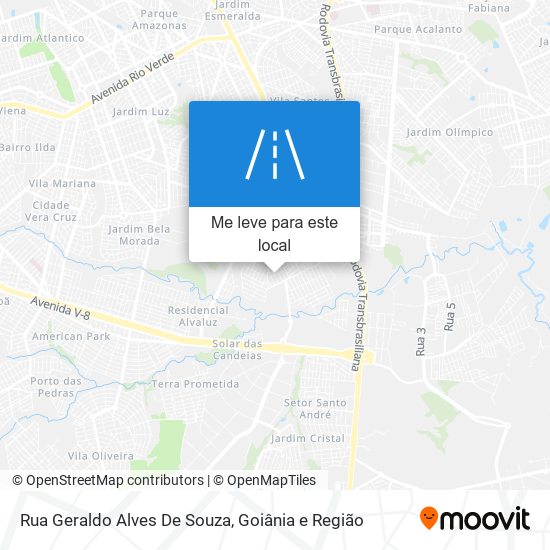 Rua Geraldo Alves De Souza mapa