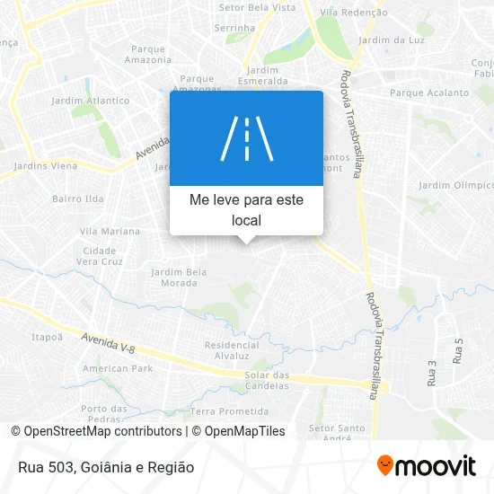 Rua 503 mapa