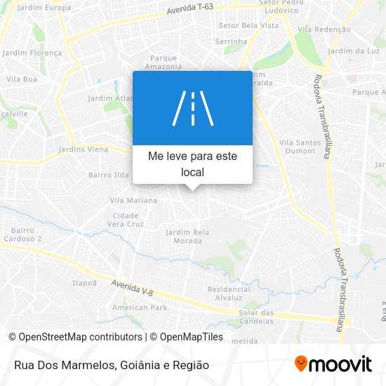 Rua Dos Marmelos mapa