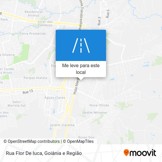 Rua Flor De Iuca mapa