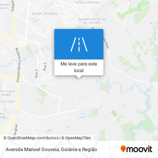 Avenida Manoel Gouveia mapa