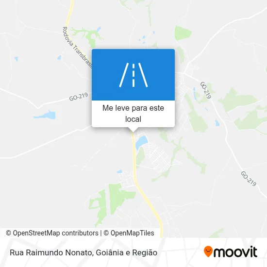 Rua Raimundo Nonato mapa