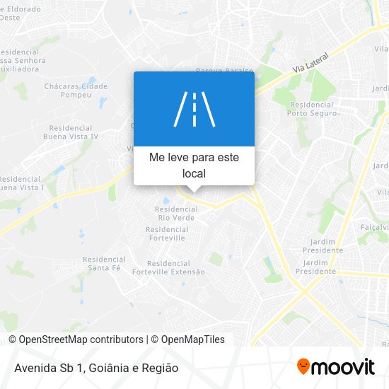 Avenida Sb 1 mapa