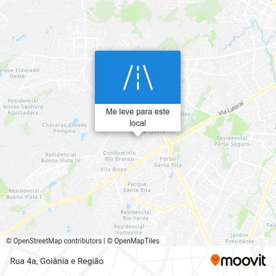 Rua 4a mapa