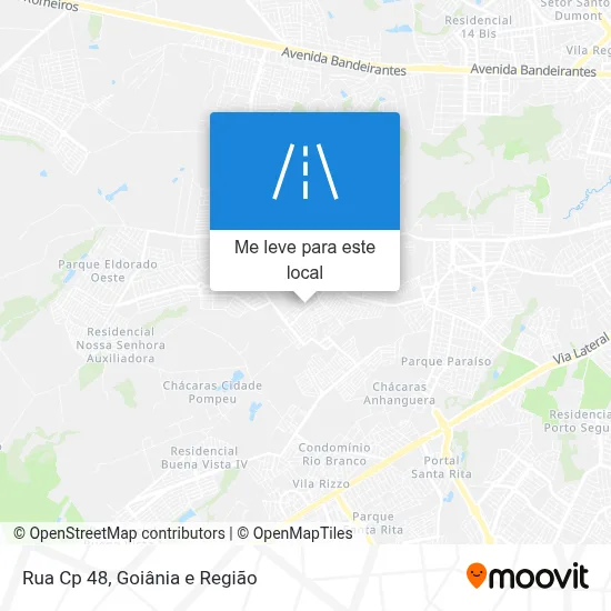 Rua Cp 48 mapa