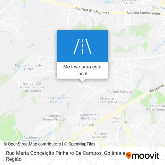 Rua Maria Conceição Pinheiro De Campos mapa