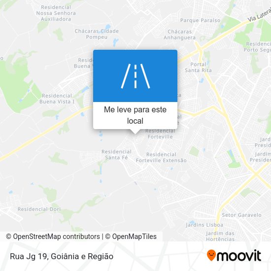 Rua Jg 19 mapa