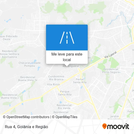 Rua 4 mapa