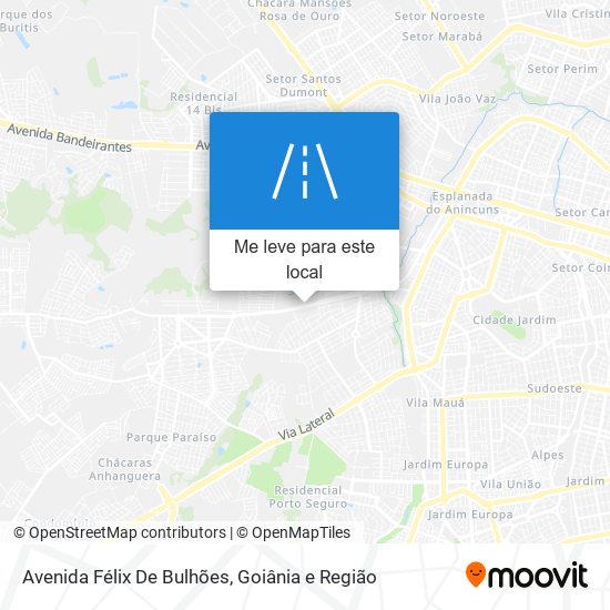 Avenida Félix De Bulhões mapa
