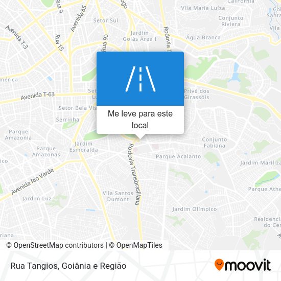 Rua Tangios mapa