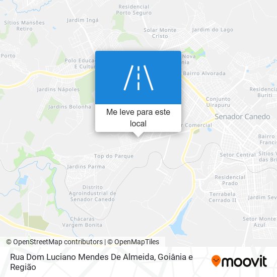 Rua Dom Luciano Mendes De Almeida mapa