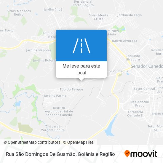Rua São Domingos De Gusmão mapa