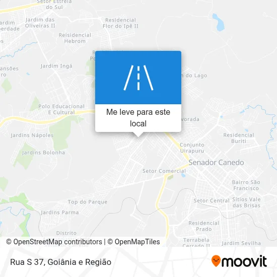 Rua S 37 mapa