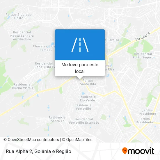 Rua Alpha 2 mapa