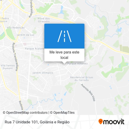 Rua 7 Unidade 101 mapa