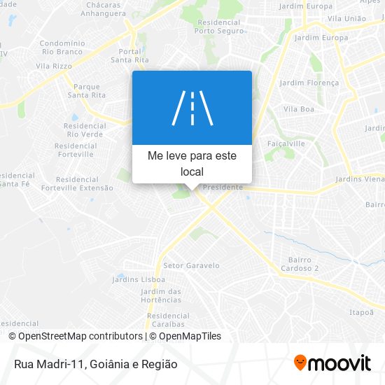 Rua Madri-11 mapa