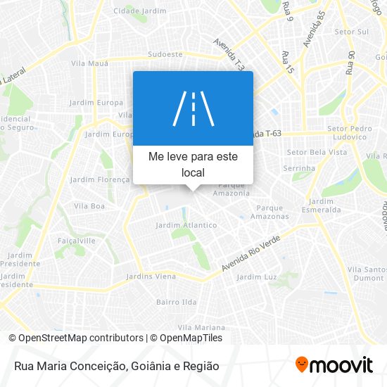 Rua Maria Conceição mapa