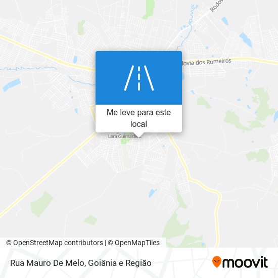 Rua Mauro De Melo mapa