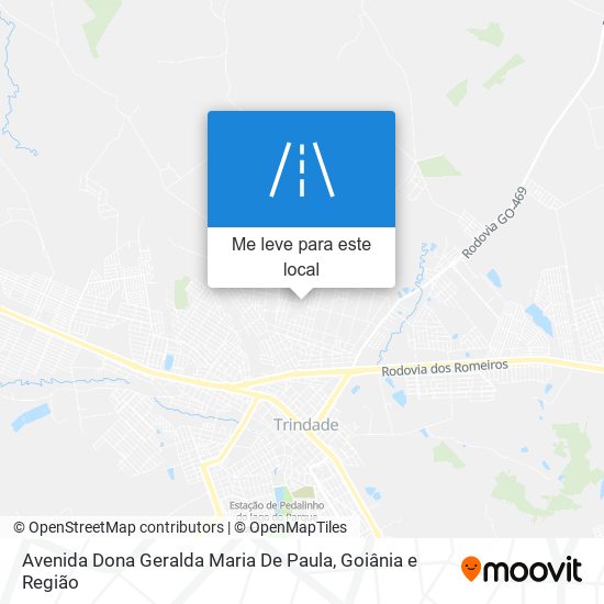 Avenida Dona Geralda Maria De Paula mapa