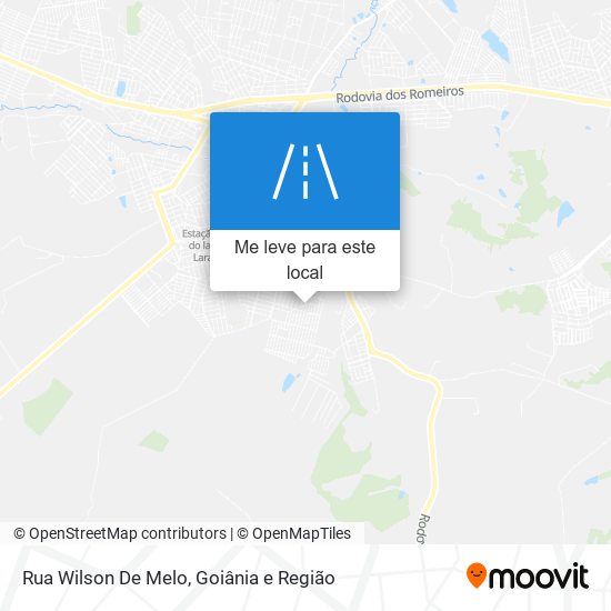 Rua Wilson De Melo mapa
