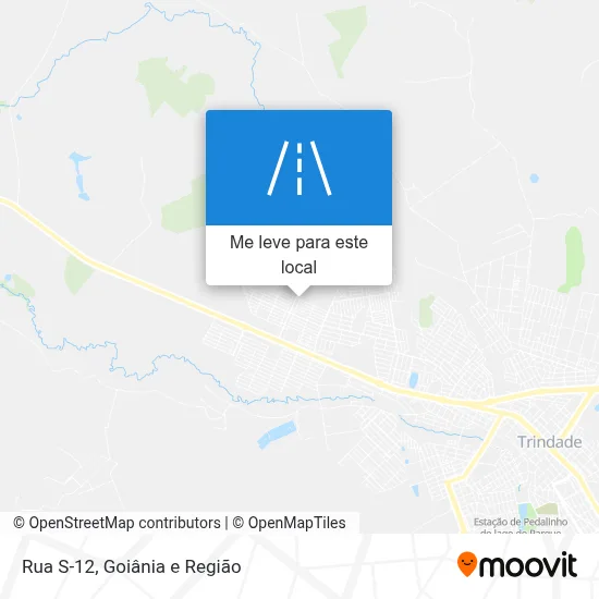 Rua S-12 mapa