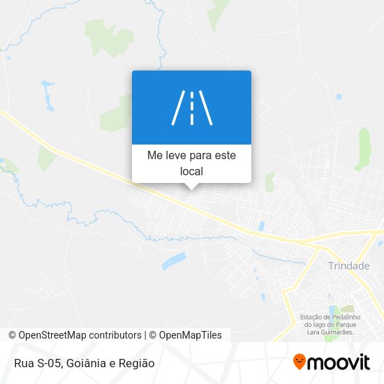 Rua S-05 mapa