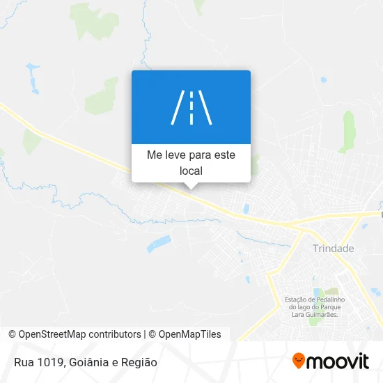 Rua 1019 mapa