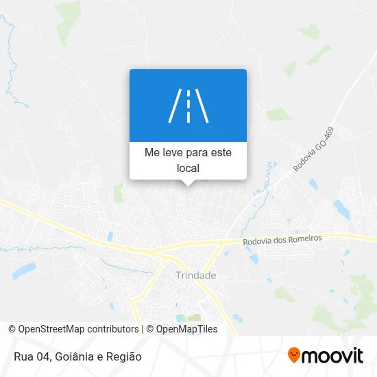 Rua 04 mapa