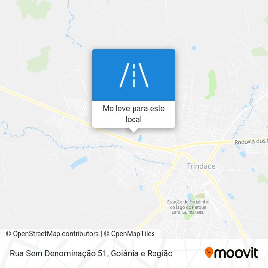 Rua Sem Denominação 51 mapa