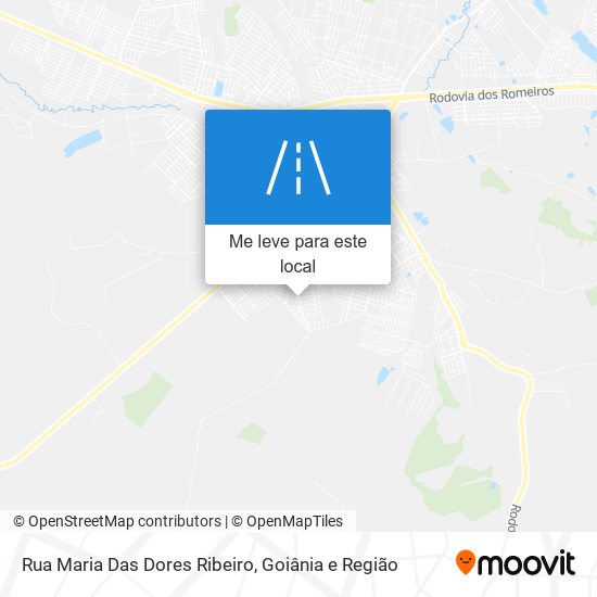 Rua Maria Das Dores Ribeiro mapa