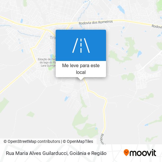 Rua Maria Alves Guilarducci mapa
