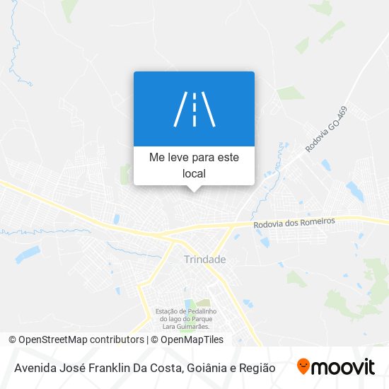 Avenida José Franklin Da Costa mapa