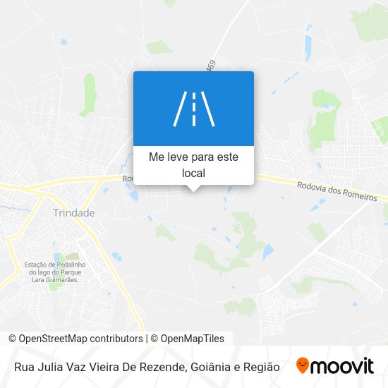 Rua Julia Vaz Vieira De Rezende mapa