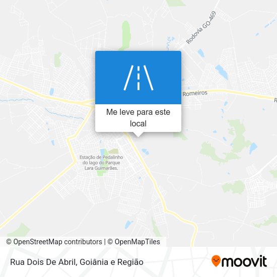 Rua Dois De Abril mapa