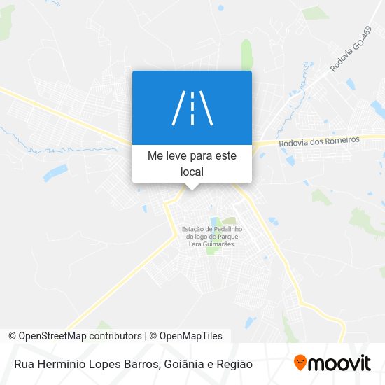 Rua Herminio Lopes Barros mapa