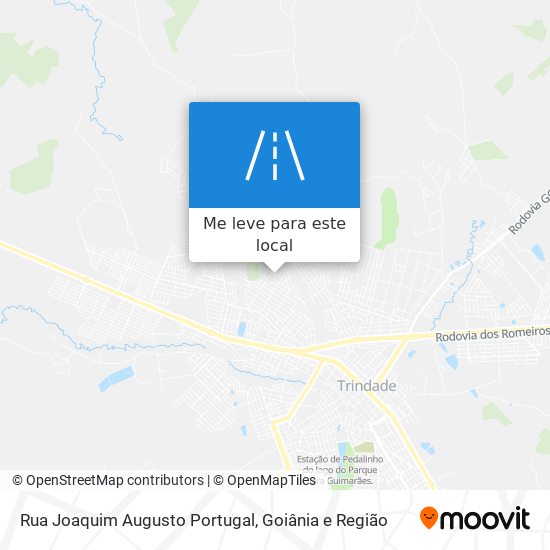 Rua Joaquim Augusto Portugal mapa