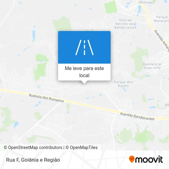 Rua F mapa