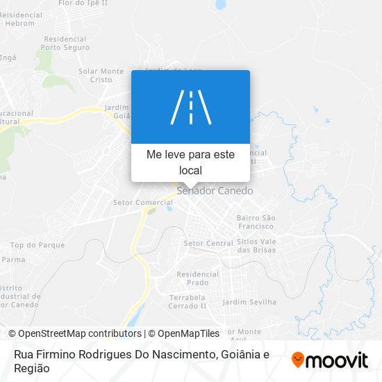 Rua Firmino Rodrigues Do Nascimento mapa