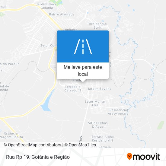 Rua Rp 19 mapa