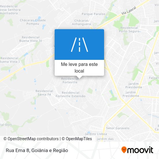 Rua Ema 8 mapa