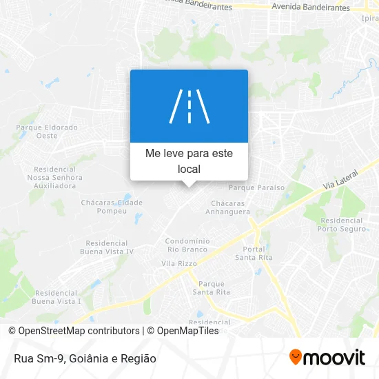 Rua Sm-9 mapa