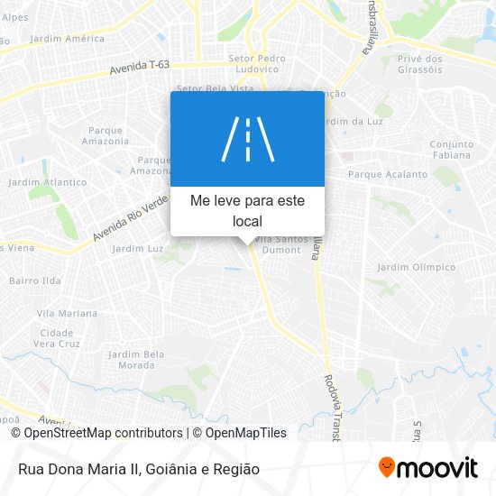 Rua Dona Maria II mapa