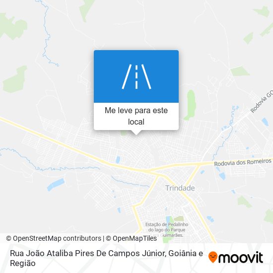 Rua João Ataliba Pires De Campos Júnior mapa