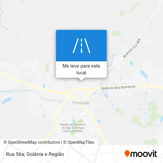 Rua 56a mapa