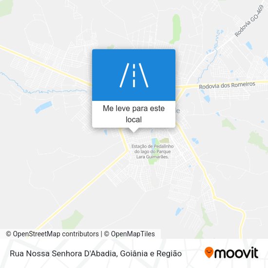 Rua Nossa Senhora D'Abadia mapa