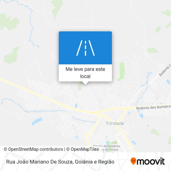 Rua João Mariano De Souza mapa