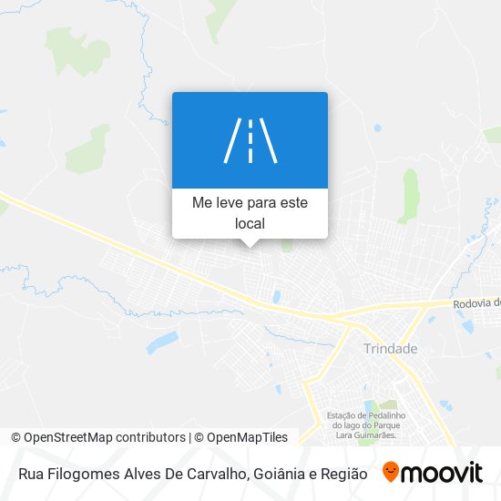 Rua Filogomes Alves De Carvalho mapa